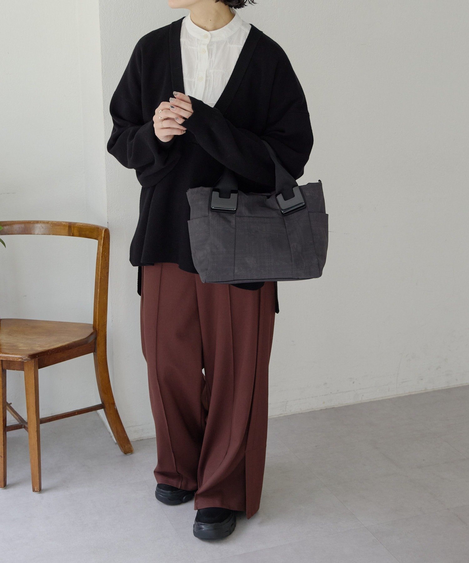 ear PAPILLONNER｜樹脂パーツトートバッグSサイズ | Rakuten Fashion