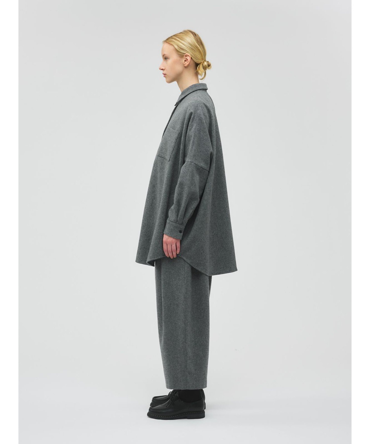 MARcourt｜mizuiro ind ポケット付きワイドシャツ | Rakuten Fashion