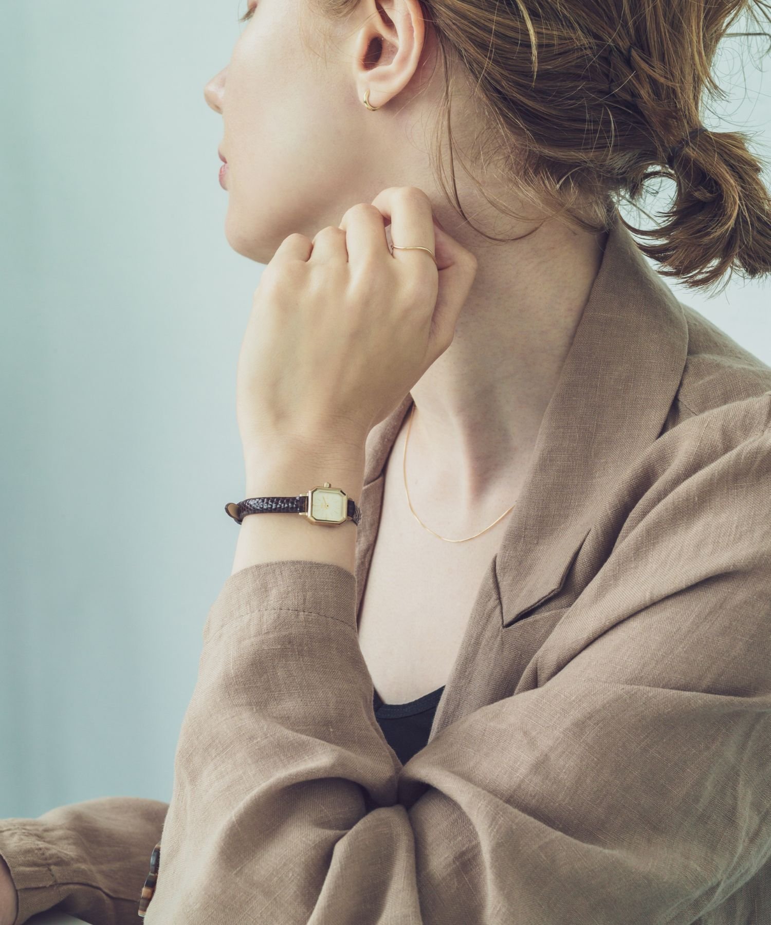 ete｜ウォッチ オクタゴンフェイス ダイヤモンド | Rakuten Fashion