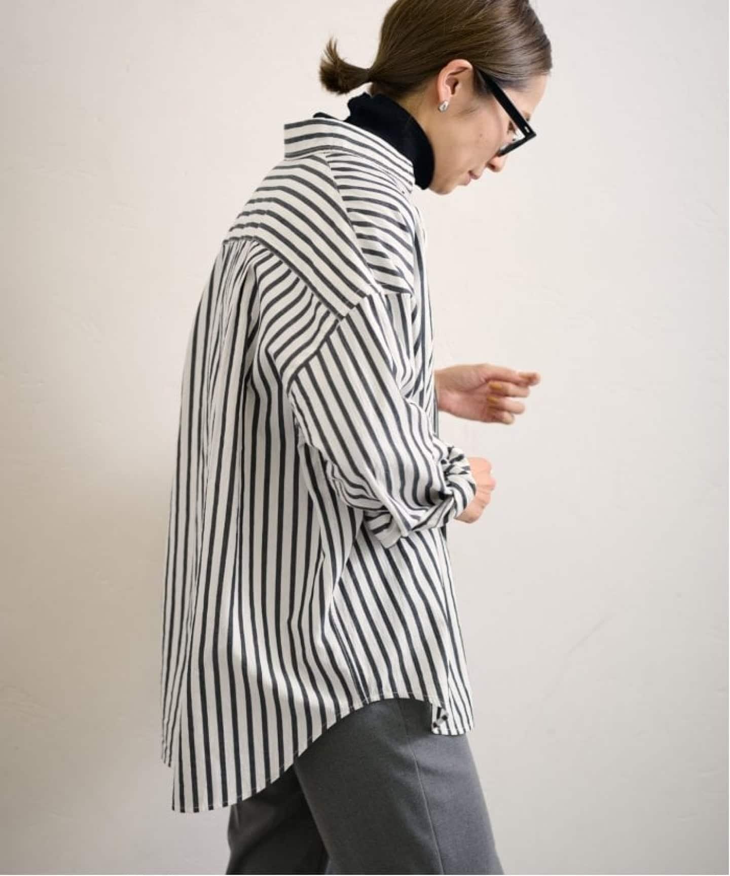 FRAMeWORK｜≪WEB限定 / 追加≫コットンストライプレギュラーカラー