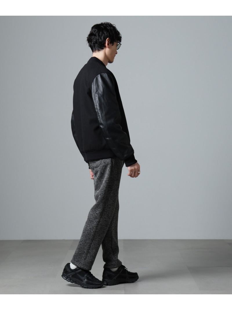 楽天市場】NANO universe フェイクレザー中綿スタジャン ナノ