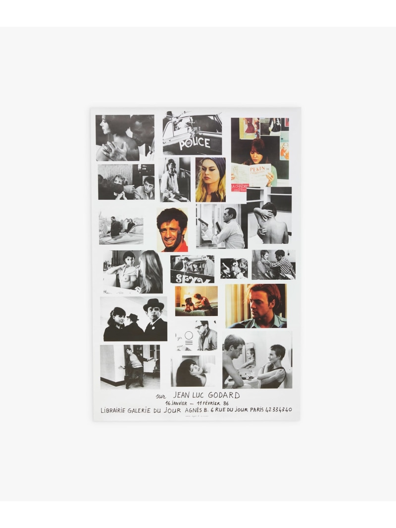 楽天市場】agnes b. Godard exhibition ポスター アニエスベー