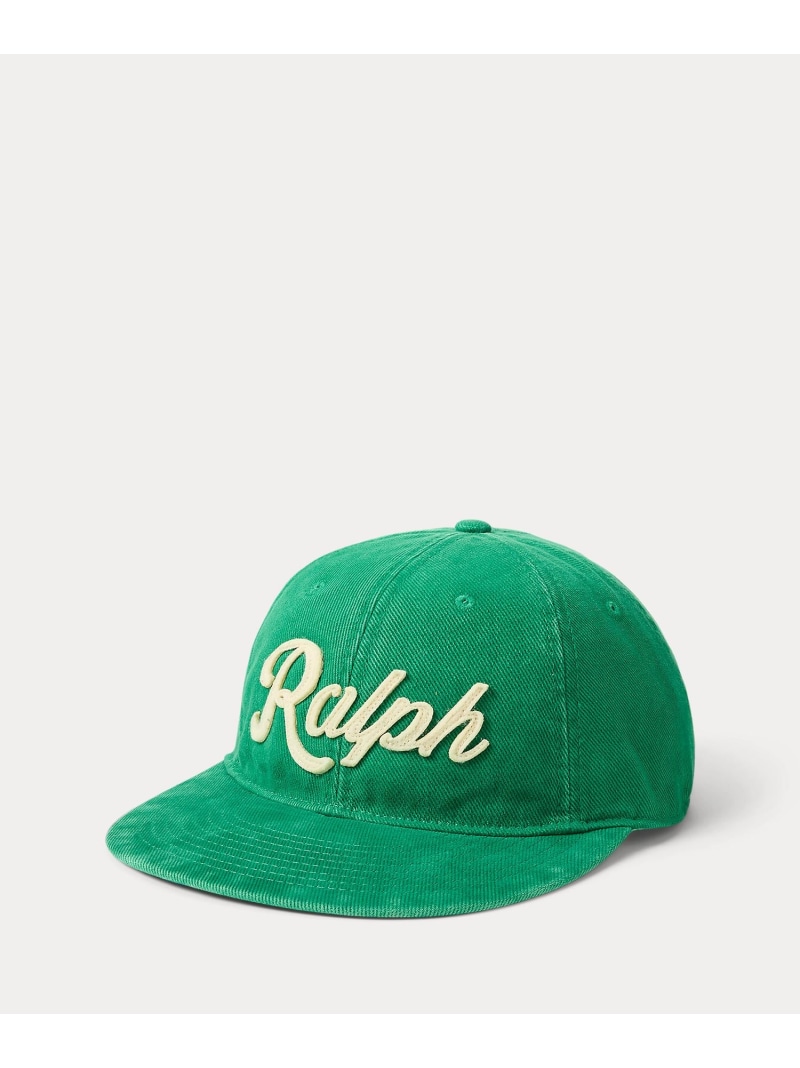 楽天市場】POLO RALPH LAUREN アップリケド ツイル ボール キャップ