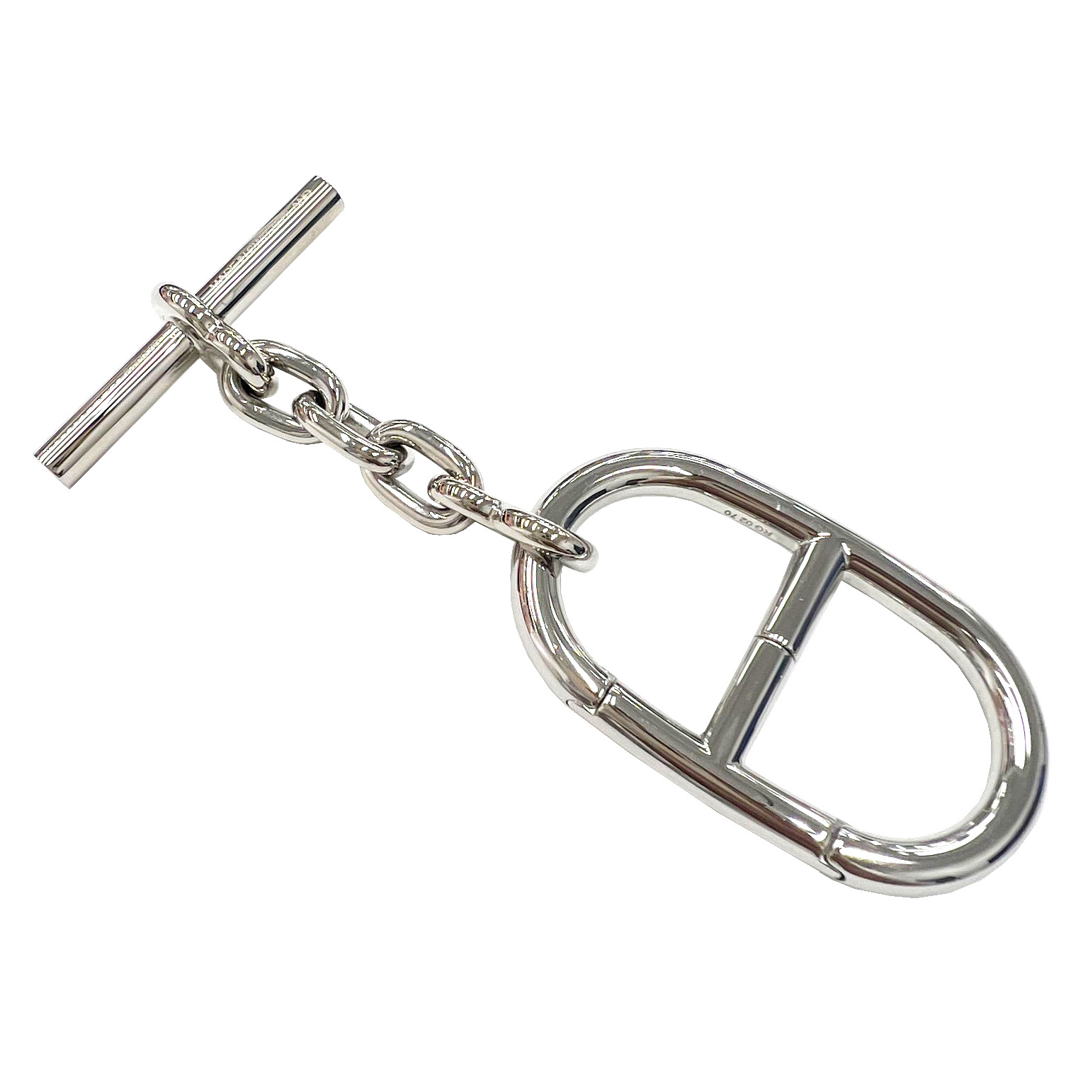 楽天市場】【新品】HERMES エルメス シェーヌダンクル キーホルダー