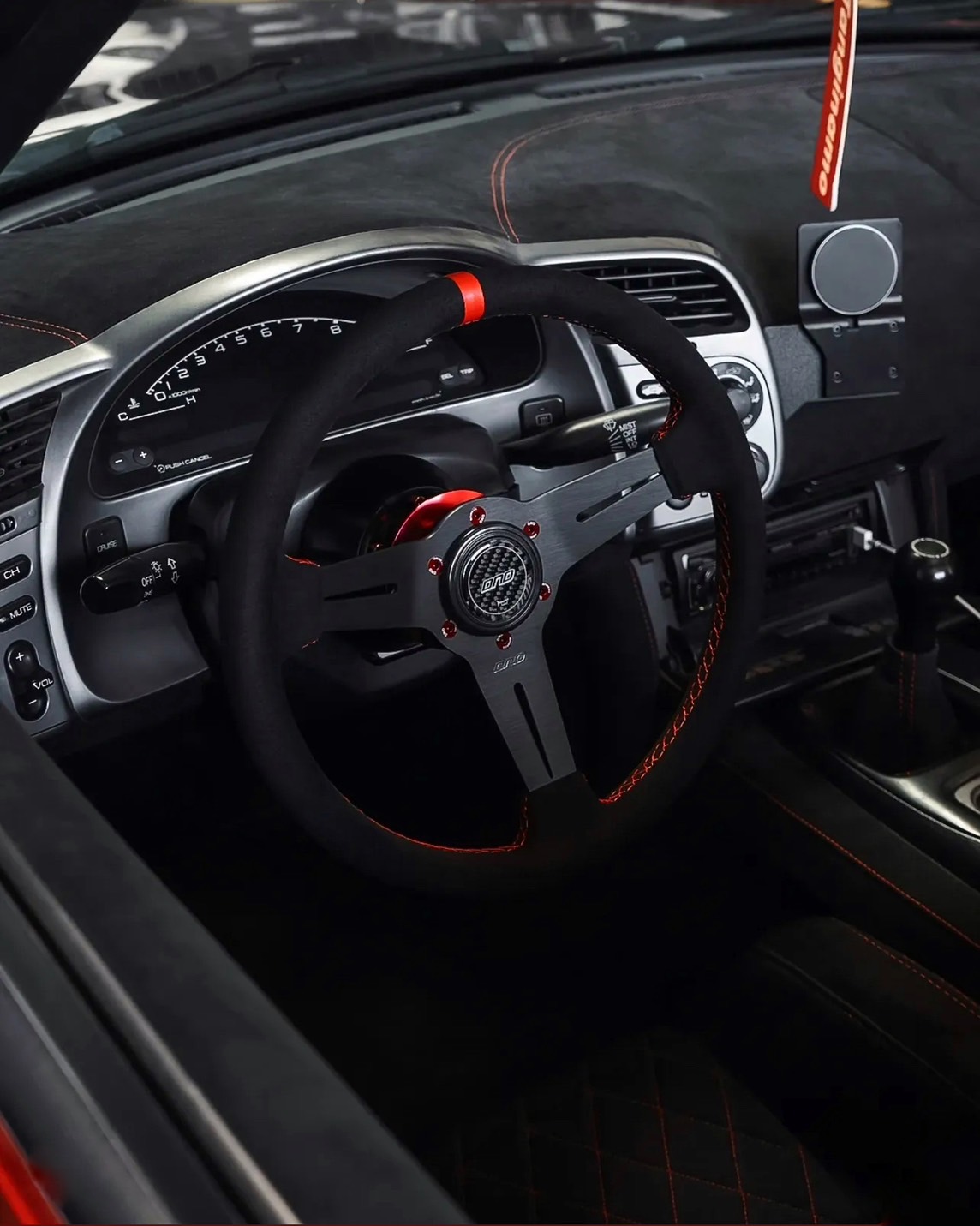 楽天市場】DND Performance Interior Race アルカンターラ レッド