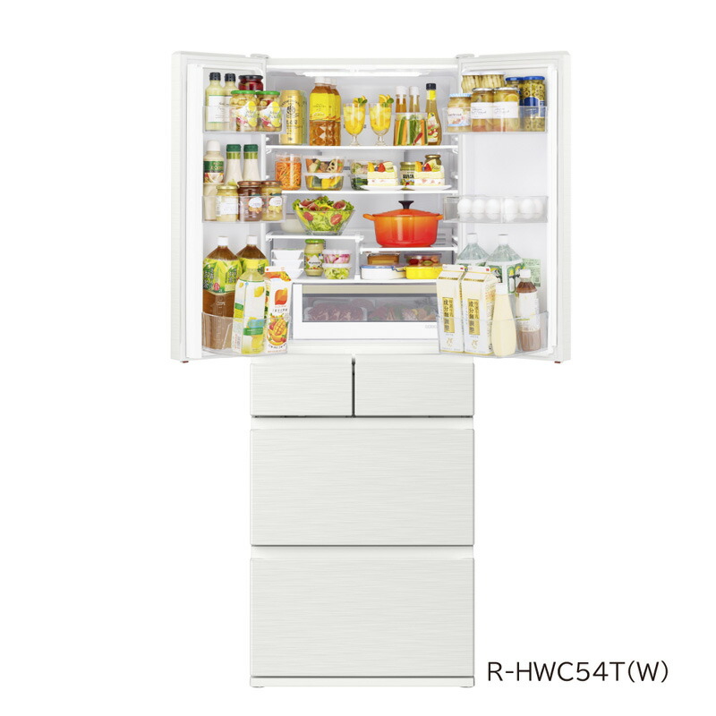 楽天市場】日立 冷蔵庫 フレンチドア 定格内容積540L R-HWC54T 【配送