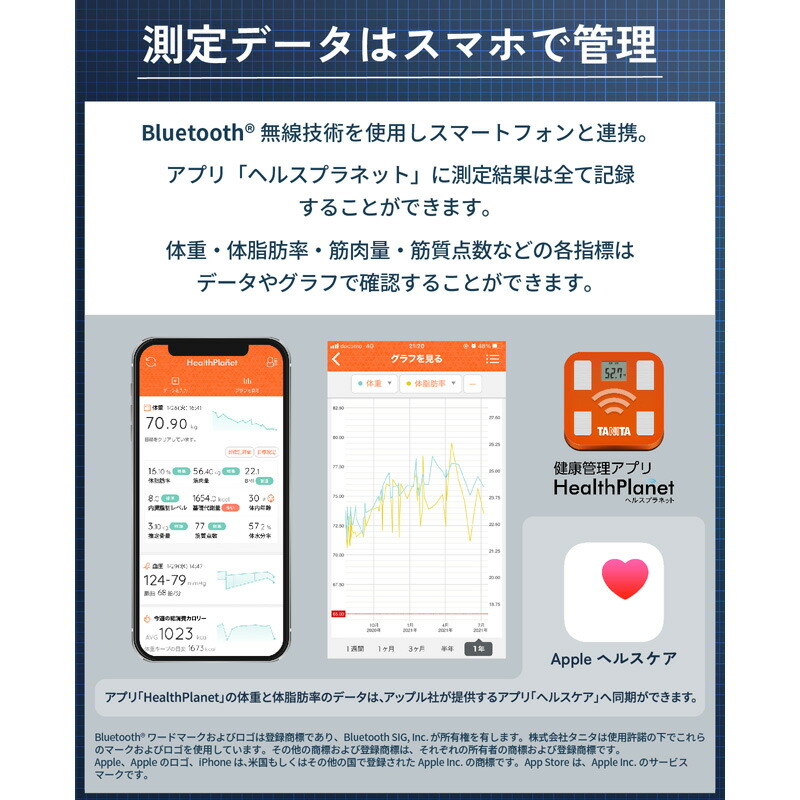 楽天市場】タニタ デュアルタイプ 体組成計 体重計 スマホ連動 RD-800