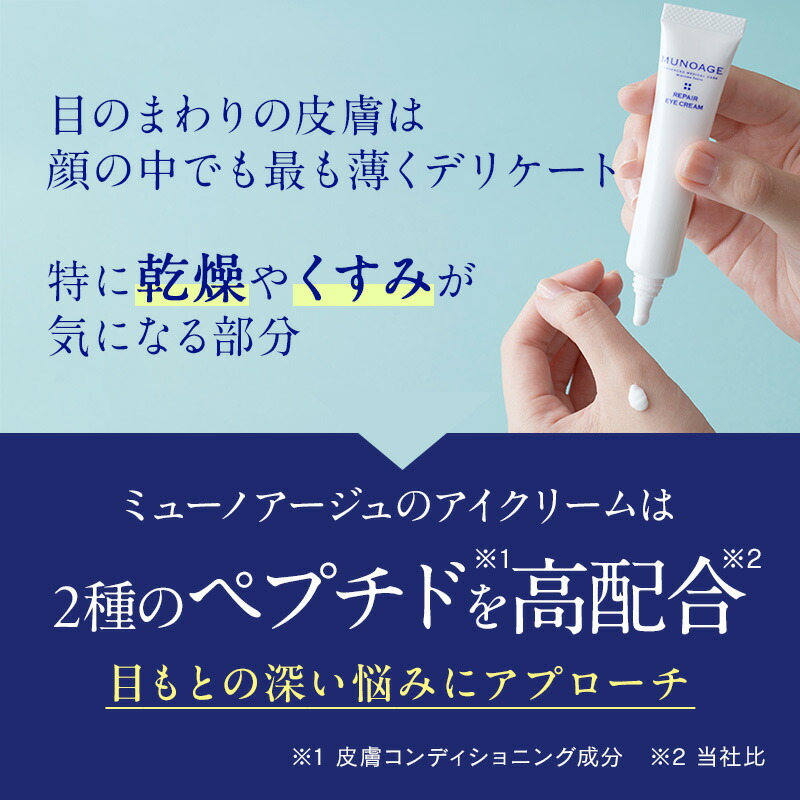楽天市場】公式 MUNOAGE ミューノアージュ 高濃度アイクリーム