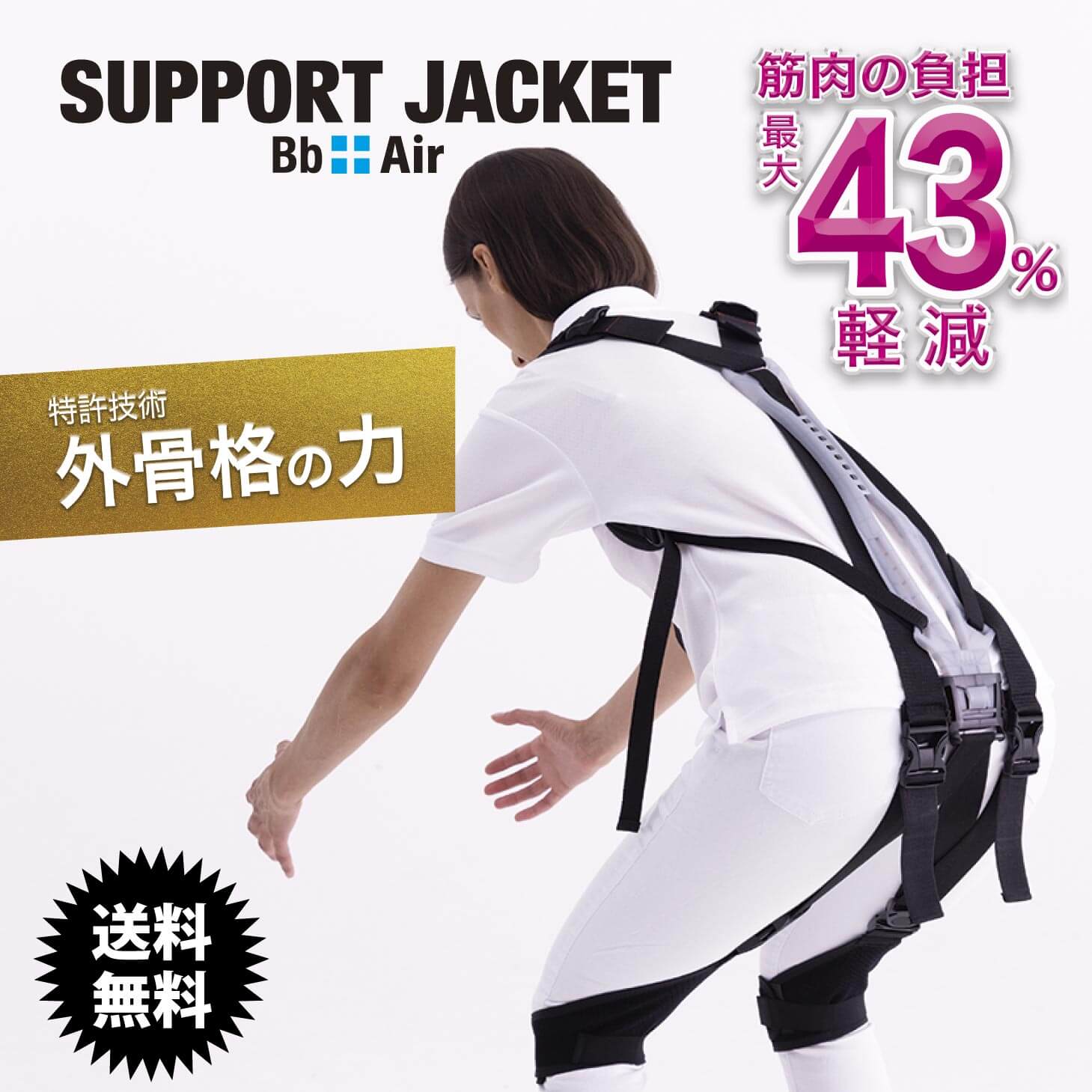 楽天市場】【期間限定ポイントアップ♪】サポートジャケットBb+Air