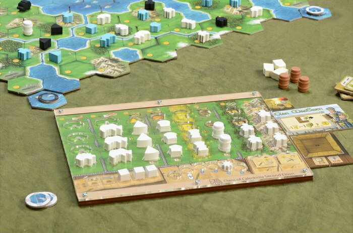 楽天市場】クランズオブカレドニア【第2版】 オリジナルオーバーレイ 2