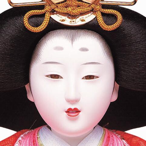 楽天市場】送料無料 平安豊久作 雛人形 衣装着十五人揃い 木製七段飾り