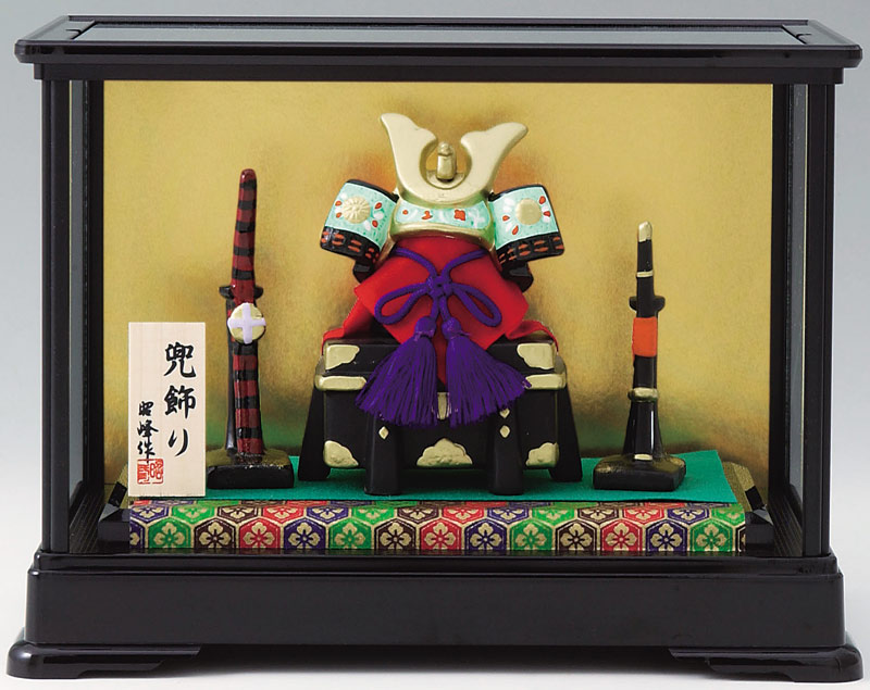 楽天市場】五月人形 兜 ガラスケースの通販