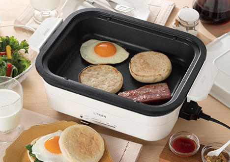 楽天市場】【海外向け家電】【220V仕様】 タイガー魔法瓶 グリルなべ