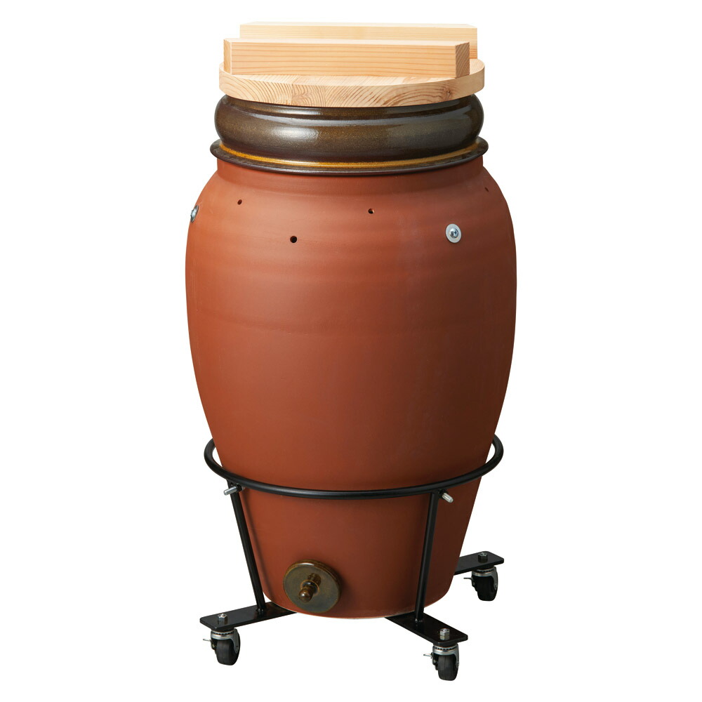 楽天市場】焼き芋壺 つぼ型焼き芋メーカー （専用滑車台付き）壺