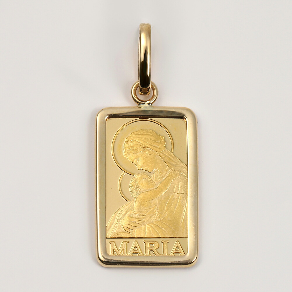 楽天市場】PAMP社 スイス製 純金 24金 K24 18金枠 インゴット マリア像