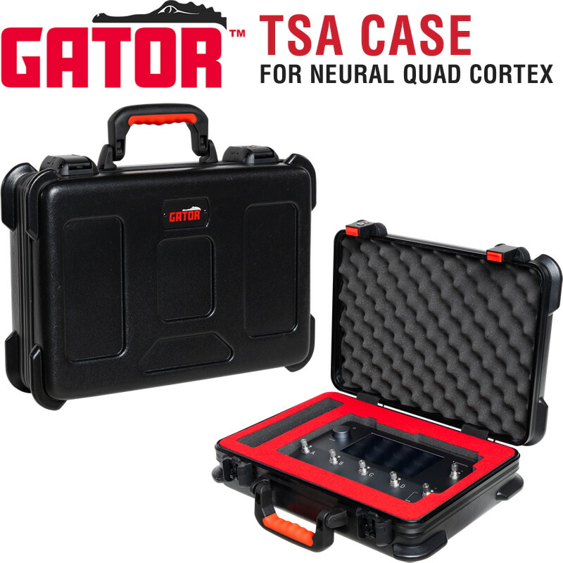 楽天市場】GATOR Quad Cortex専用ハードケース 本体+パワーサプライ