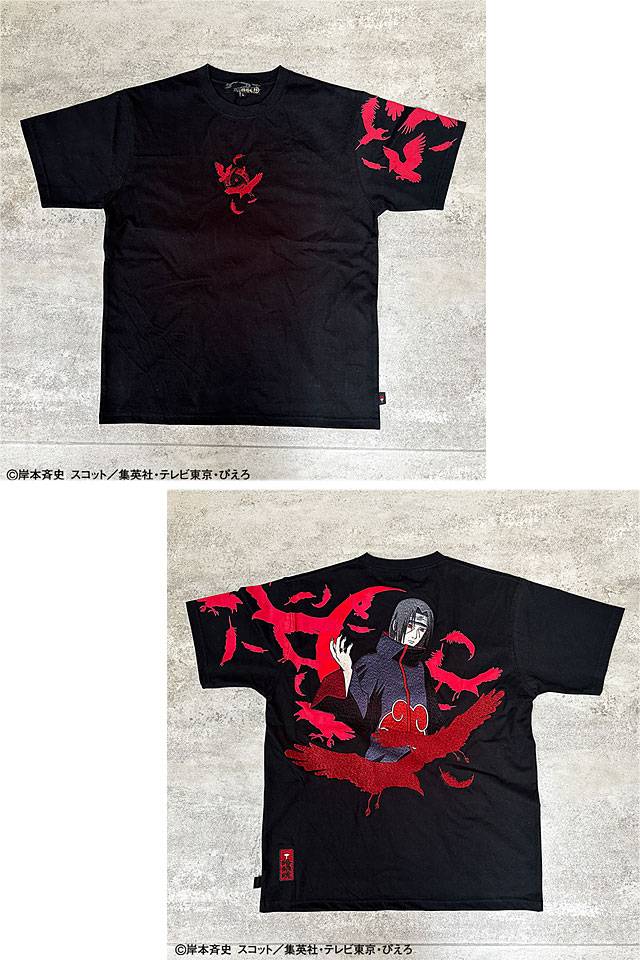 楽天市場】NARUTO×絡繰魂 【うちはイタチ】暁半袖Tシャツ 絡繰魂