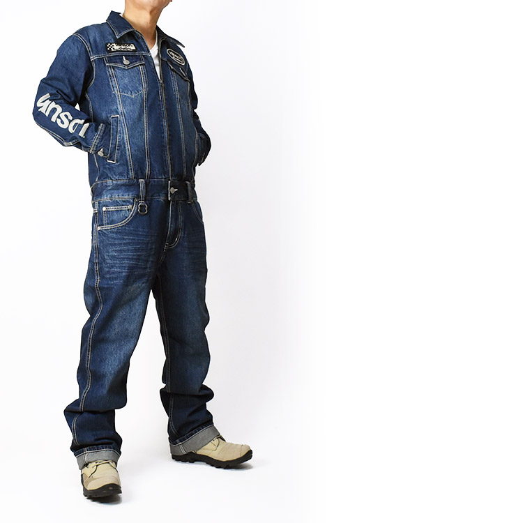 楽天市場】VANSON バンソン デニム オールインワン ALL IN ONE