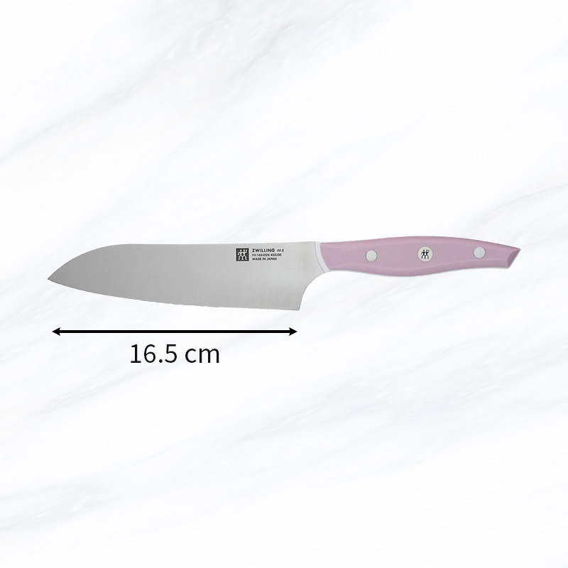 楽天市場】三徳包丁 ツヴィリング Fit II 16.5cm スモーキーピンク