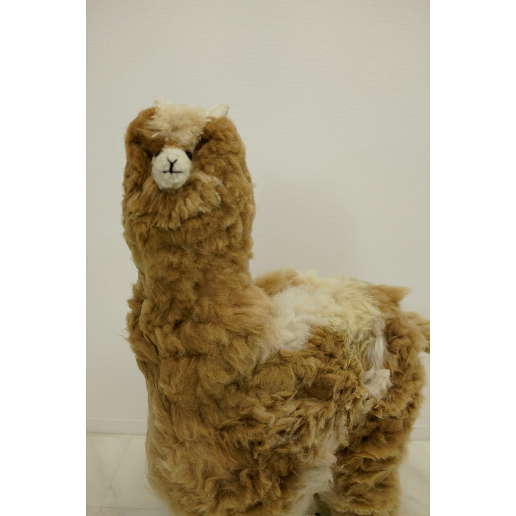 楽天市場】アルパカ ぬいぐるみ 特大 大サイズ Lサイズ人形 置物