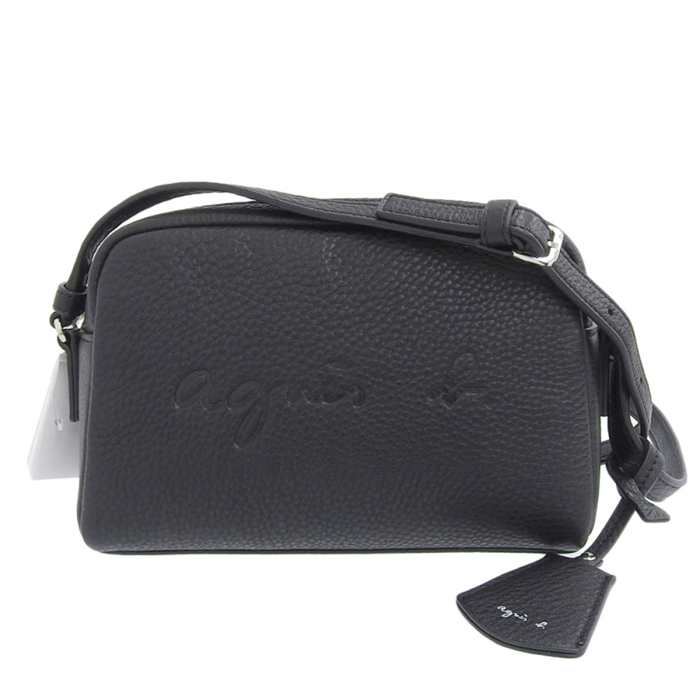 楽天市場】【返品OK】アニエスベー エンボスロゴ ショルダーバッグ