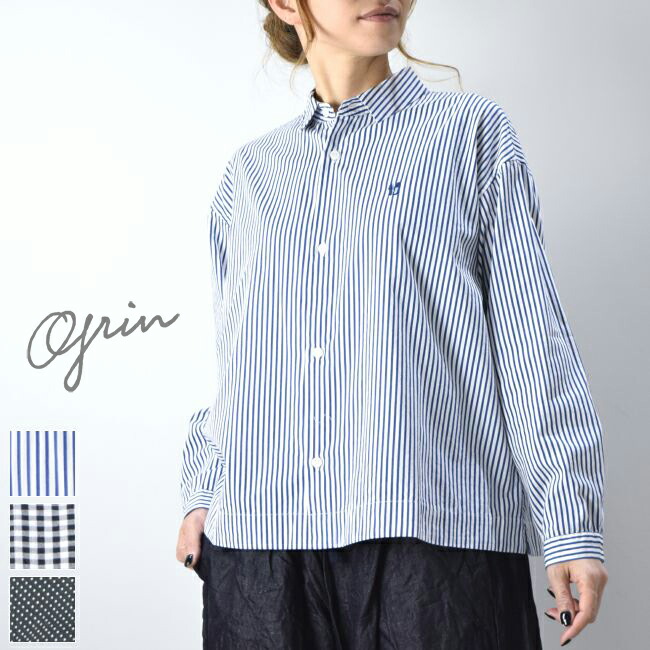 楽天市場】grin(グリン)ブロード エスパドリーユ 刺繍 シャツ