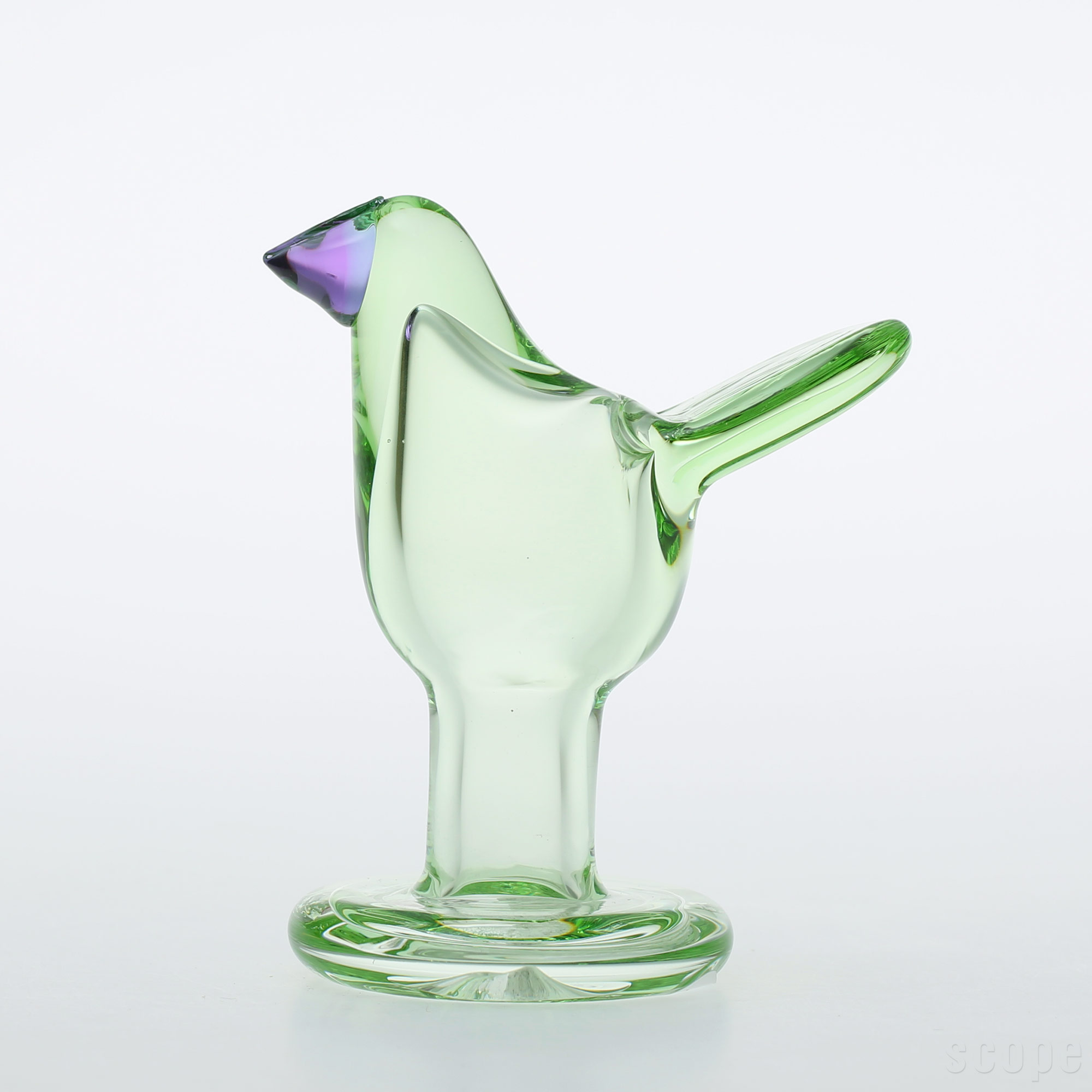 廃盤品 レア scope 別注 シエッポ 脚付き イッタラバード グリーン