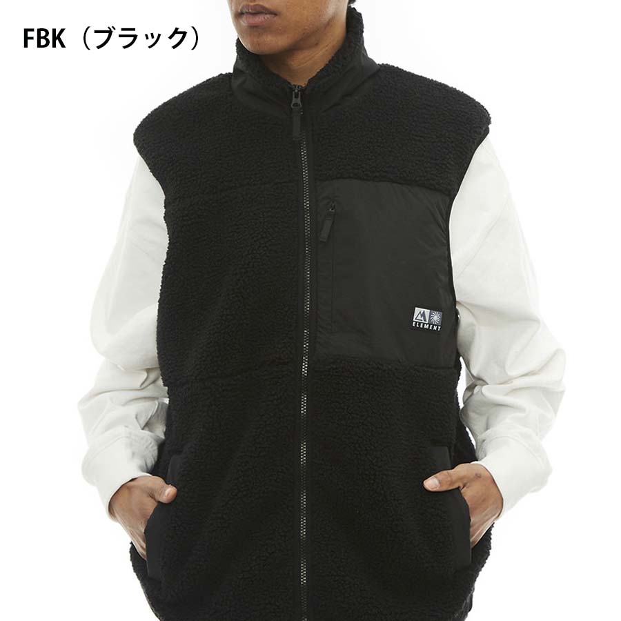 楽天市場】【50%OFF】正規品 ELEMENNT メンズ ボア フリース ベスト