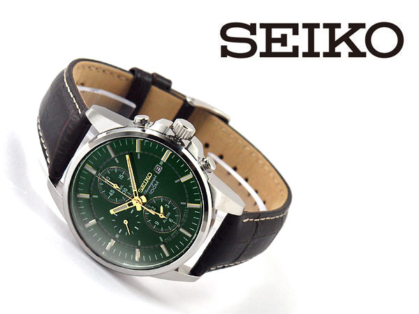 楽天市場】【逆輸入 SEIKO】セイコー クォーツ クロノグラフ アラーム