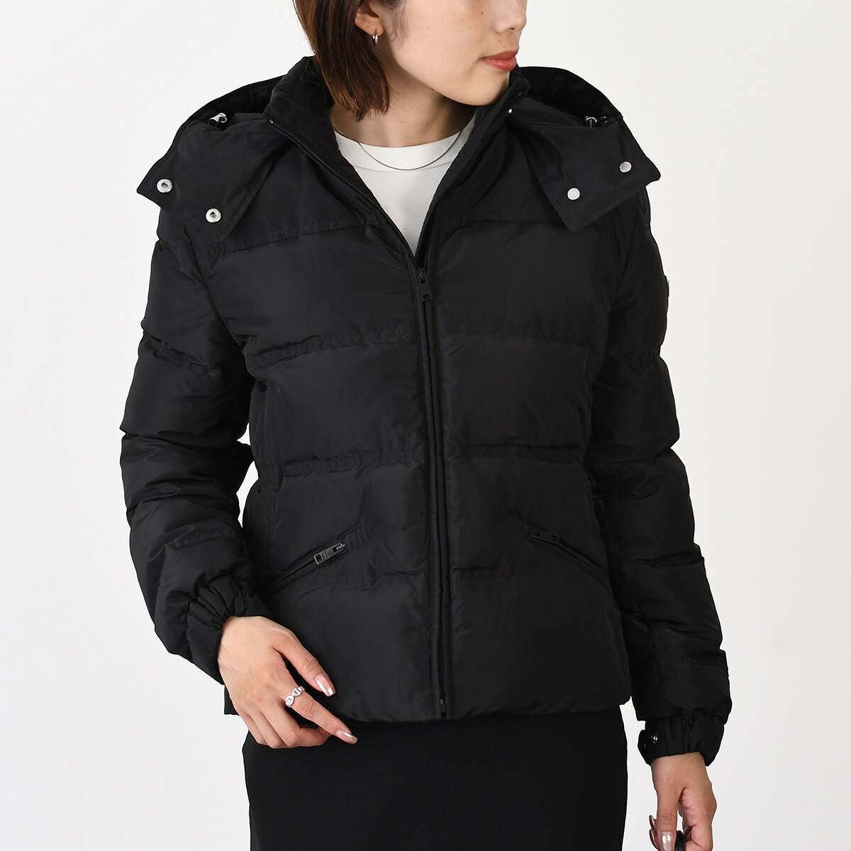 楽天市場】PRADA プラダ ジャケット アウター フード付き リナイロン