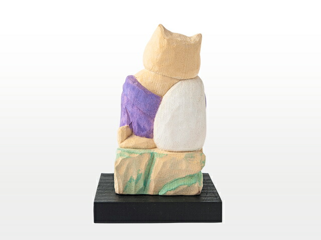 楽天市場】猫buddha 愛らしい猫の姿の七福神！布袋さま ( 台座付