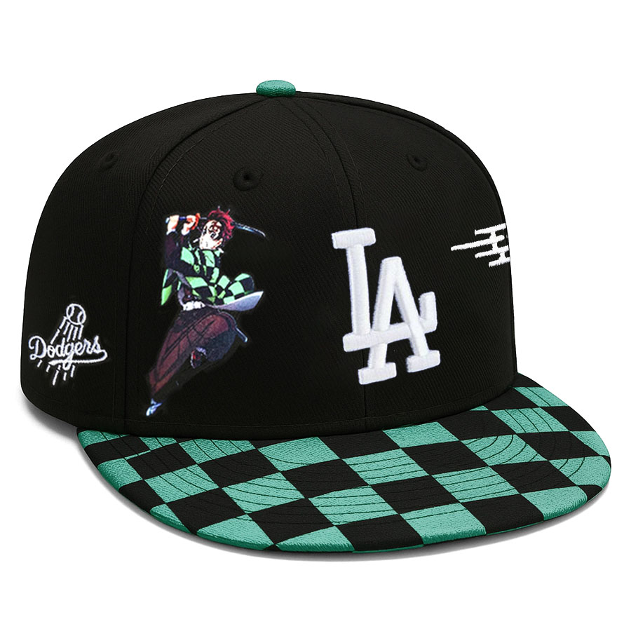 楽天市場】MLB キャップ 【球場限定配布】鬼滅の刃 x ドジャース 竈門