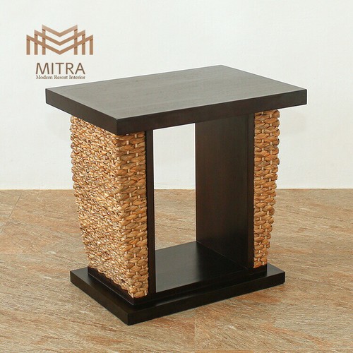 楽天市場】アジアン家具 ウォーターヒヤシンス サイドテーブルの通販