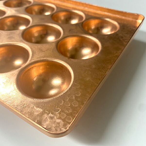 楽天市場】千田オリジナル 業務用 ガスたこ焼き器 【銅板】1丁セット