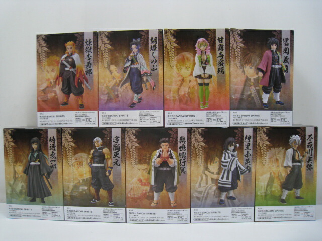 楽天市場】【新品】鬼滅の刃 柱9体セット コンプリートセット -絆ノ装