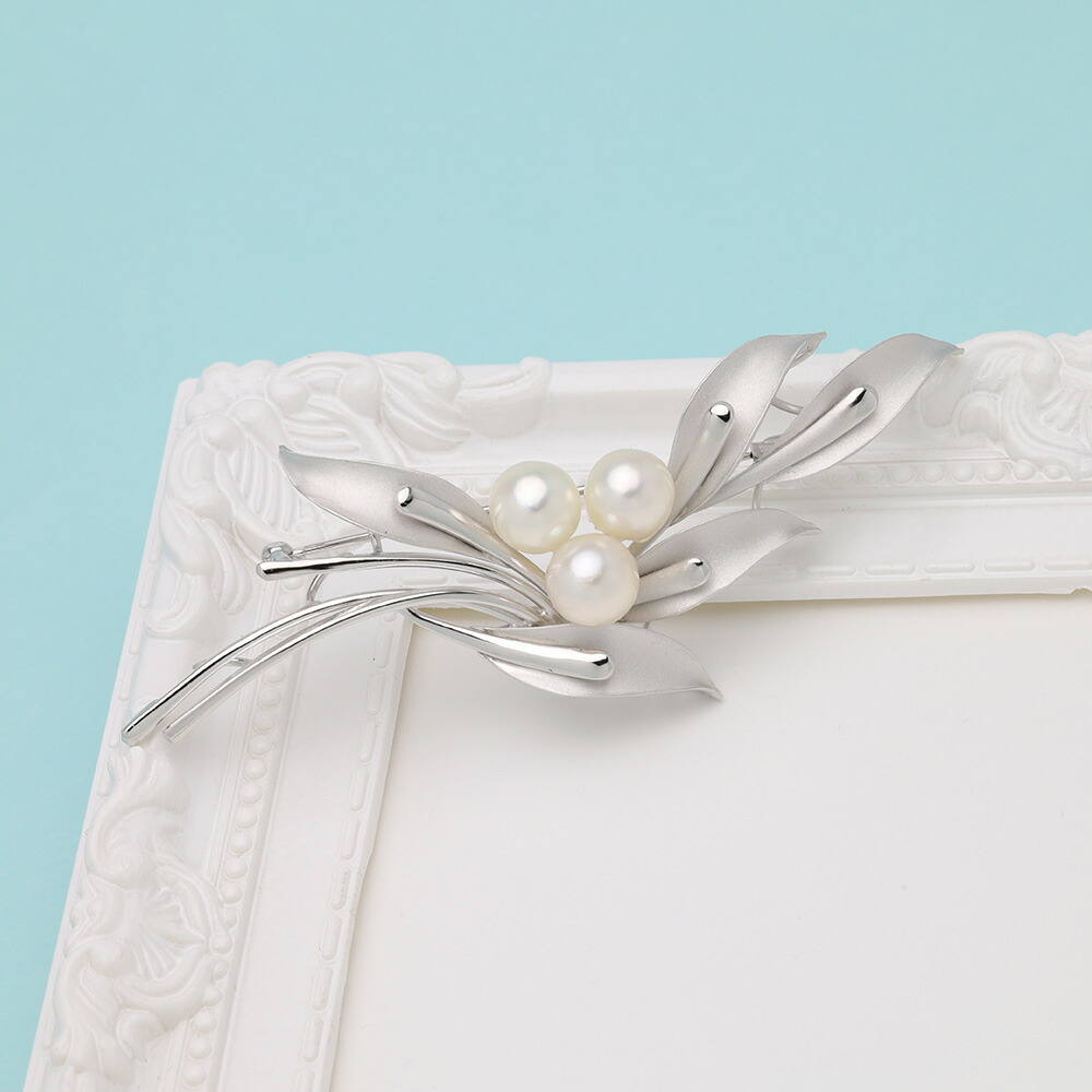 楽天市場】【本真珠】あこやパール ブローチ フォーマル セレモニー 冠