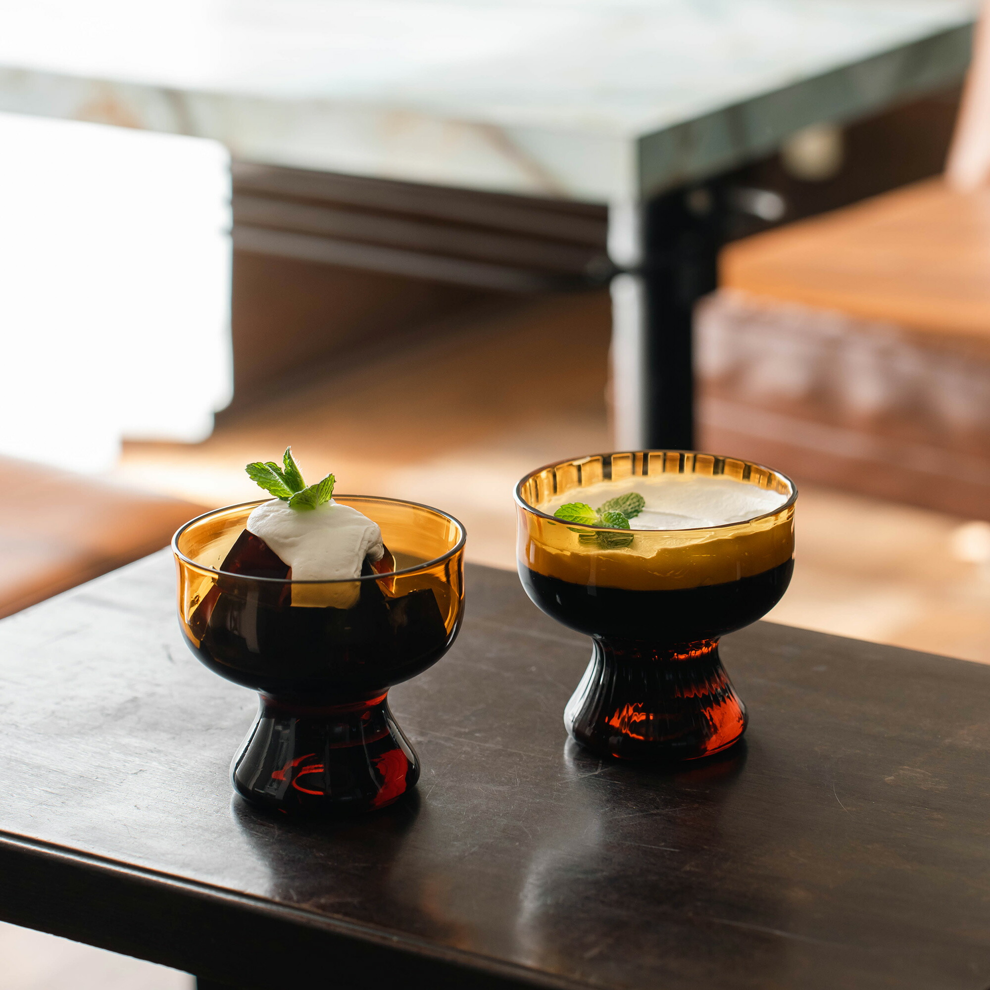 楽天市場】廣田硝子 サンデー パフェグラス 280cc 脚付きグラス グラス