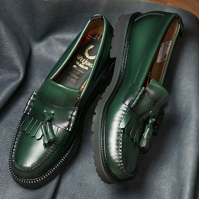 楽天市場】【コラボ】フレッドペリー FRED PERRY ローファー GHバス