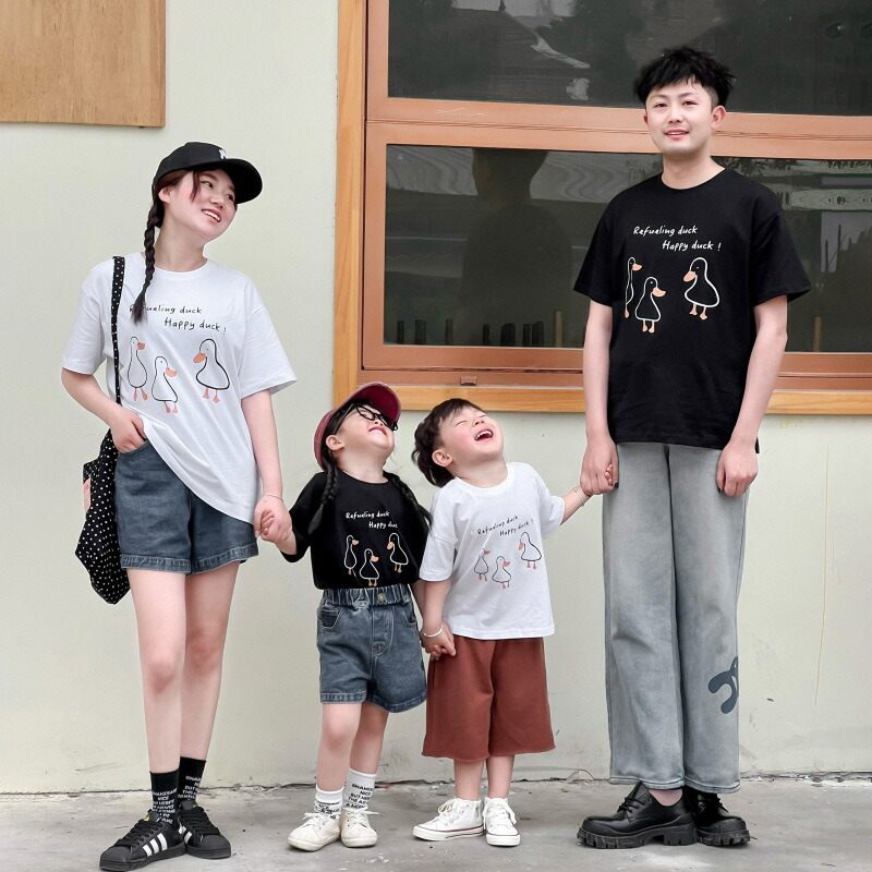 親子ペア ミッキー Tシャツセット GAP 家族コーデ Qoo10] ディズニー