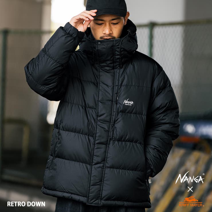 楽天市場】Rocky Monroe NANGA レトロダウンジャケット 2319900 ナンガ