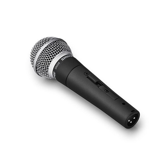 楽天市場】SHURE ダイナミックマイク SM58SE : スイッチ付き
