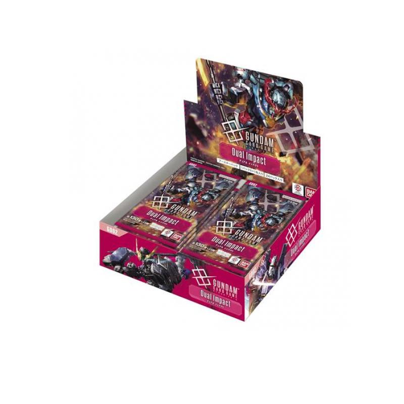 ガンダムカードゲームデュアルインパクト未開封テープ付き2boxとST 06