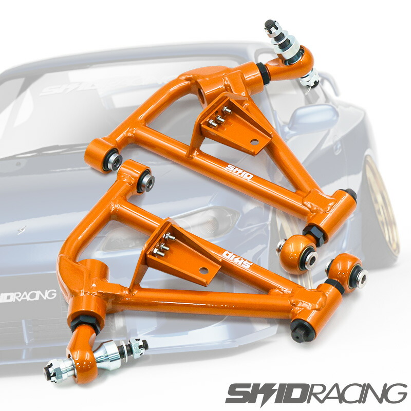 楽天市場】車検OK S14 S15 リア ロアアーム ピロ 鬼キャン ポジ ネガ