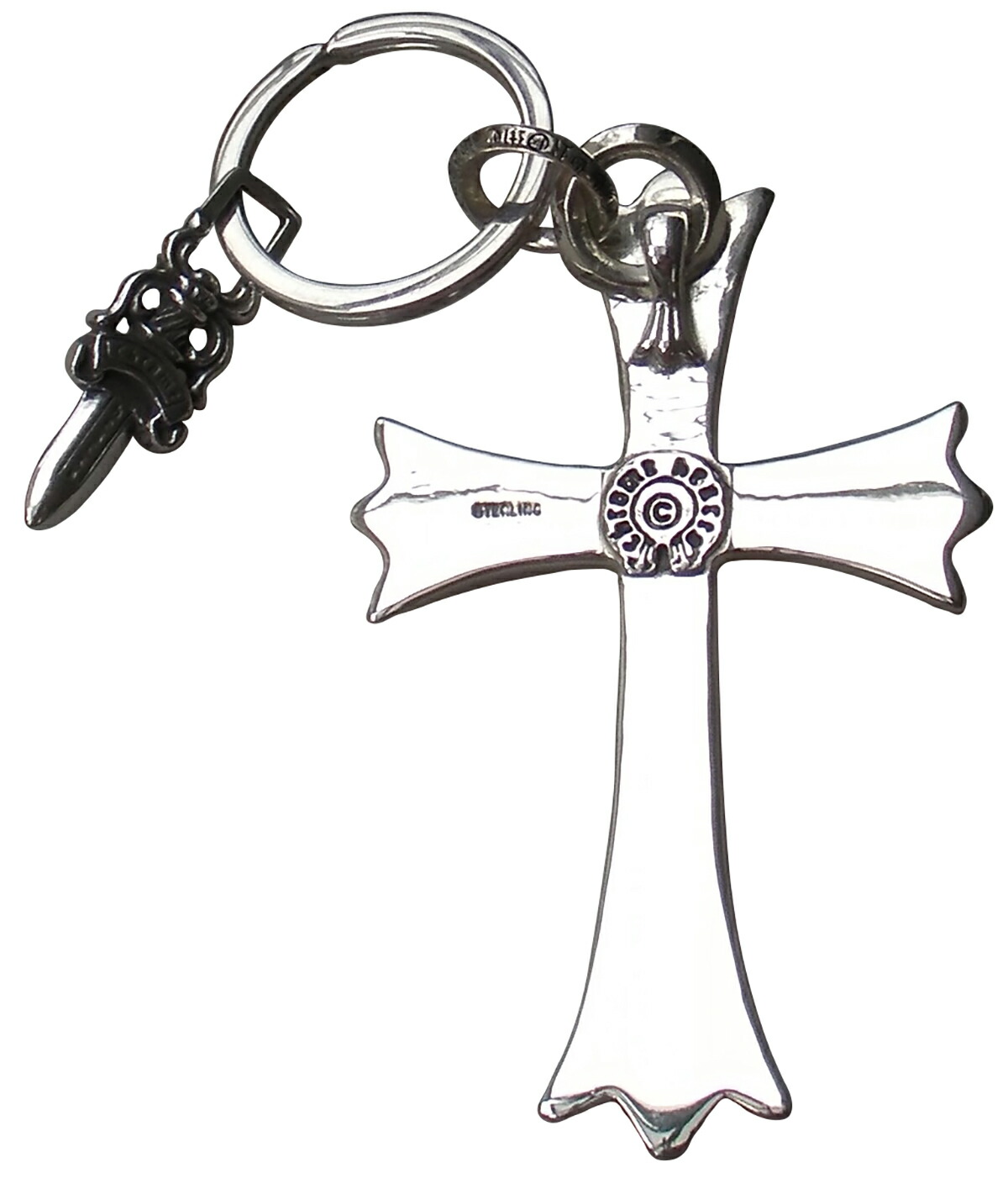 楽天市場】CHROME HEARTS LARGE CROSS KEY RING クロムハーツ ラージ