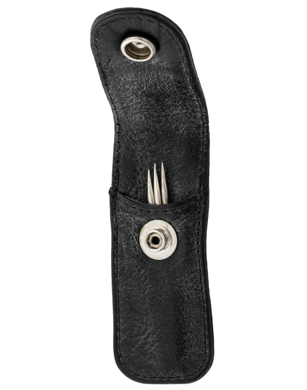 楽天市場】CHROME HEARTS 3 SILVER TOOTHPICKS W/LEATHER CASEクロム