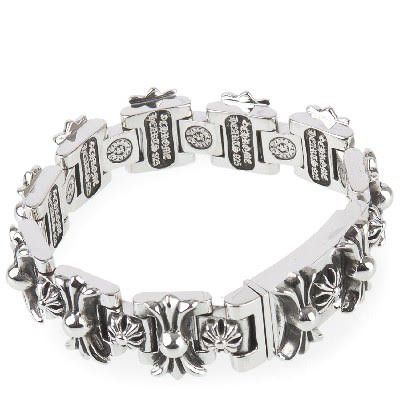楽天市場】CHROME HEARTS H LINK BRACELET クロムハーツ H リンク