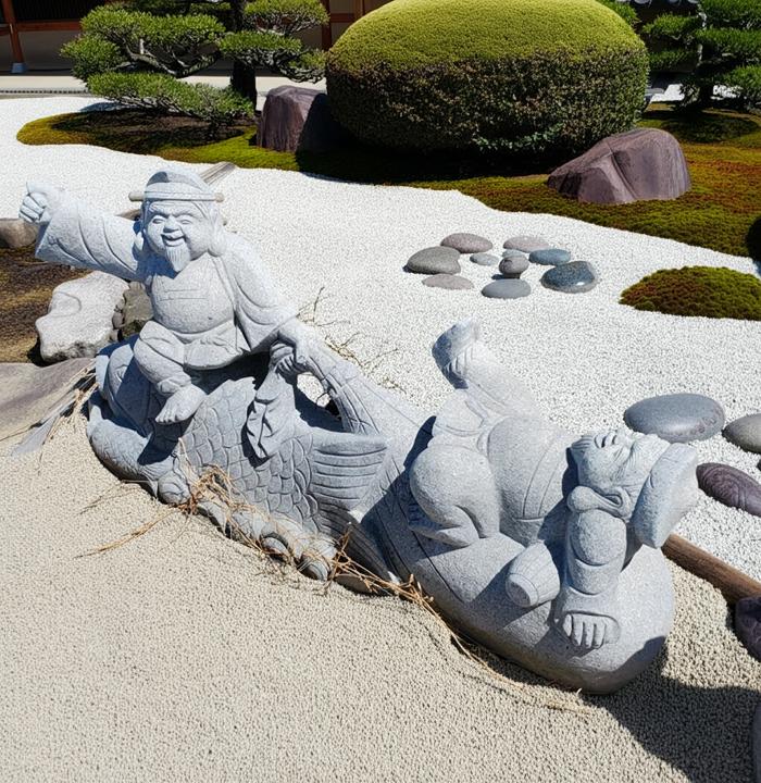 楽天市場】【重量物商品】【営業所止め】縁起の良い恵比寿さん＆布袋