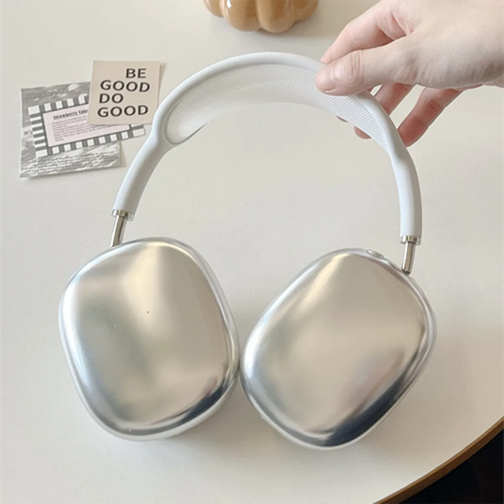 AirPods Max シルバー】 グクサイン入り、ケース付き （24日まで