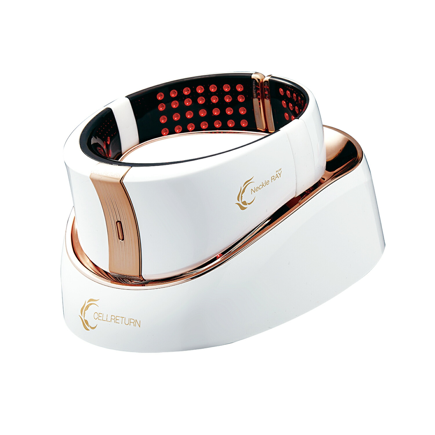 楽天市場】CELLRETURN Neckle RAY Plus LEDマスク 美顔器 表情筋 ハリ