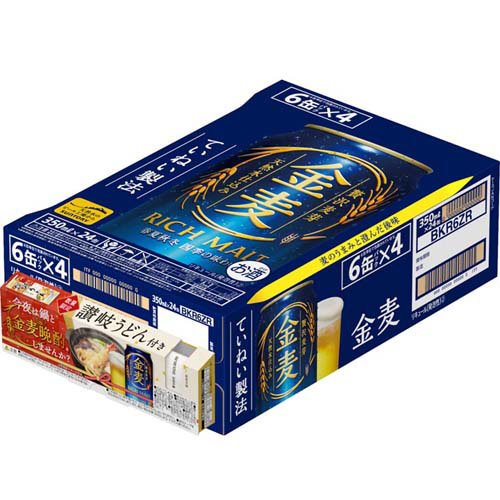 楽天市場】【企画品】サントリー 金麦 リッチモルト 讃岐うどん付